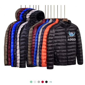 Veste d'hiver matelassée en coton pour homme, personnalisée, chaude, imperméable, respirante, coupe-vent, avec capuche amovible et col montant, de haute qualité - Product Image 3