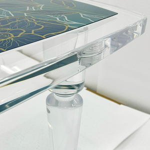 Chaise de salle à manger en acrylique transparent en polycarbonate transparent pour bureau à domicile prix bon marché vente de meubles pour événements - Product Image 3