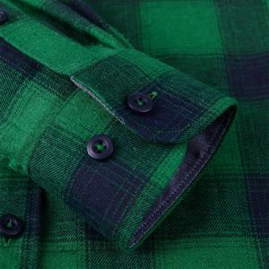 Chemises en flanelle décontractées pour hommes, motif à carreaux, de bonne qualité, fermeture boutonnée, en polaire, les plus vendues, à faible MOQ - Product Image 6