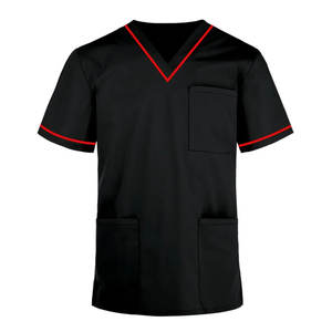 Camisetas de Uniforme Médico Personalizables para Verano, con Tela de Lona Transpirable de Secado Rápido, Unisex, Tallas y Logotipo Personalizados - Product Image 3