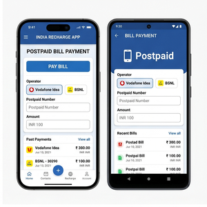 Royalcraft Mobile Recharge App – Fast Recharge, Prepaid Postpaid, DTH, Data <b>Packs</b> & Bill Payment ios/android - Product Image 2