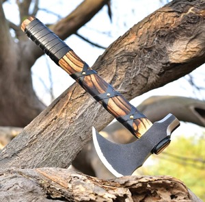 BA Enterprises - Nuevo y Moderno Tomahawk de Supervivencia para Campamento, Grado Industrial, Forjado en Acero de Alta Calidad, Hecho a Mano, Estilo Vikingo - Product Image 3