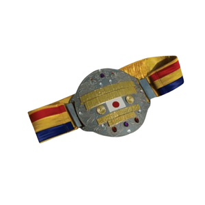 Ceinture de championnat japonaise personnalisée, qualité supérieure, design or et rouge, ceinture de lutte unique, objet de collection - Product Image 6