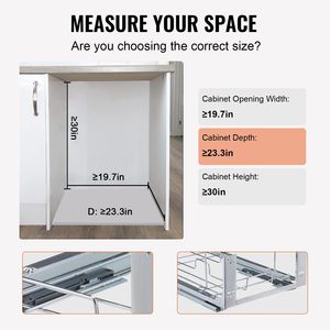 Cestino per Rifiuti a Doppio Scomparto Estraibile con Porta Scorrevole, Capacità di Carico 110 Libbre, Accessori per Mobili da Cucina - Product Image 6