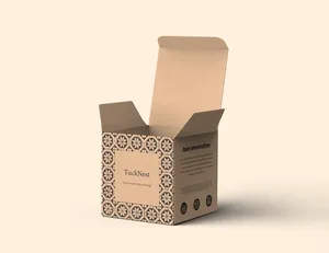 Custom Tuck Top Rigid Paper <b>Boxes</b> with Logo Printing for Cosmetic and <b>Gift</b> Packaging - Product Image 1