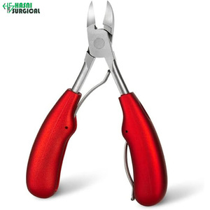 Precio al por mayor: Cortaúñas quirúrgico Hasni para dedos, con mango de ABS y acero inoxidable grueso, juego de instrumentos manuales con certificación CE - Product Image 3