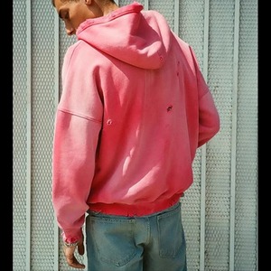 Fabricant de sweats à capuche personnalisés avec logo, broderie vieillie, délavage vintage, délavage à l'acide, coupe ample et carrée, MOQ 10, Fournisseur - Product Image 5