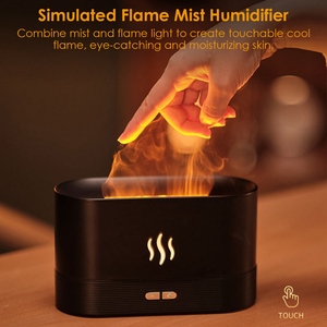 Diffuseur d'huile essentielle d'arôme ultrasonique de brume fraîche de 120ml 7 lumières de nuit de couleur sons apaisants humidificateur automatique sans eau - Product Image 1
