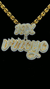 จี้ชื่อเพชรโมอิสระยิบระยับฮิปฮอปประดับ19X แบบสั่งทำจี้ตัวอักษร VVS เพชร - Product Image 6