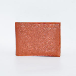 2026 Fashionable 100% Genuine Leather Thin Bank Credit Card Case Mini Card <b>Wallets</b> Best Quality Pocket <b>Wallets</b> Wholesale - Product Image 4