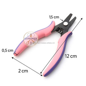Professional High Quality Stainless Steel Keratin Bond Cutter Pliers for Hair Extensions | Commercial Use Customizable | LUMINEX - Product Image 5