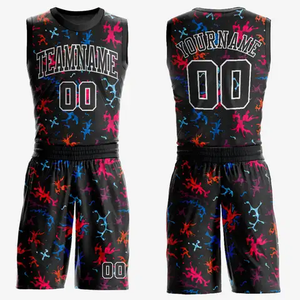 Uniforme de basket-ball pour jeunes, taille plus, couleur unie, tissu de haute qualité, durable, confortable, vêtements de sport, prix abordable - Product Image 5