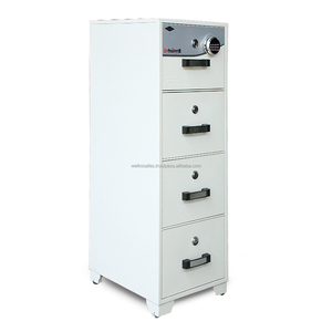 Fireproof Filing Cabinets WELKO FRC4 LED White - Product Image 3