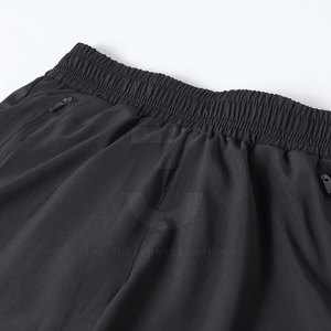 Breathable High Elastic Knitted Solid Casual <b>Mid</b> Waist Fitness Men Gym Shorts Quick Dry Bodybuilding Running Training Sportswear - Product Image 2