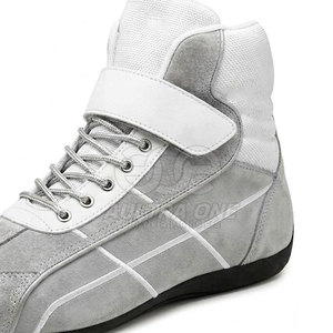 Chaussures de course automobile haute performance pour hommes avec base antidérapante, amorti doux, tissu respirant et ignifuge - Product Image 5