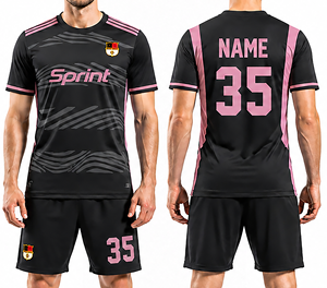 Uniformes de football de haute qualité 100% polyester, maillots de football d'entraînement pour adultes, designs personnalisés, tissu respirant et à séchage rapide - Product Image 1