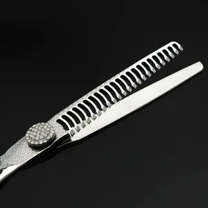 Ciseaux de barbier professionnels pour la coupe de cheveux, ciseaux à bords tranchants, ciseaux japonais en acier inoxydable, ciseaux à effiler - Product Image 3