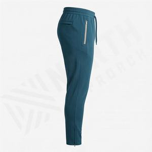 Leggings de compression pour homme en coton et fibre de bambou, extensibles dans quatre sens, respirants, séchage rapide, pour le sport, la gym, le yoga, les entraînements, confortables - Product Image 3