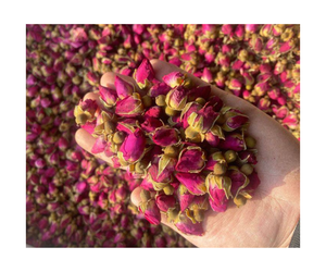 Premium <b>Dried</b> Rose Buds Loose Leaf Blooming Tea Bulk Organic Red <b>Petals</b> High Aroma Food Grade - Product Image 6