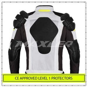 แจ็กเก็ตมอเตอร์ไซด์ของผู้หญิงที่ผ่านการรับรอง CE เสื้อกีฬากันน้ำกันลมและระบายอากาศได้ดีขนาดพลัสไซส์สำหรับป้องกันขณะขับขี่รถจักรยานยนต์ - Product Image 5