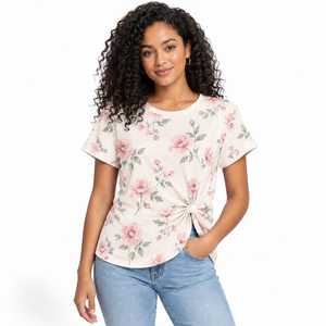 Camiseta para Mujer con Material Cómodo, Ligero y de Alto Rendimiento, Ajuste Flexible para un Estilo Casual Moderno y Uso Diario - Product Image 1