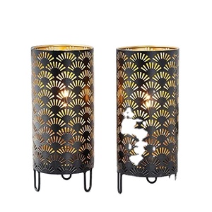 Nuevo Portavelas Cilíndrico de Metal METAL WAVE Designer Royal Touch, Decoración Navideña para el Hogar, Colores Personalizables, Logotipo Hecho a Mano - Product Image 3