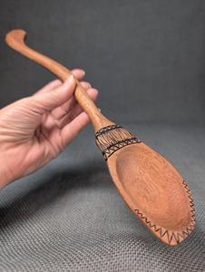 Cuchara de Té de Madera, Apta para Alimentos, Madera Natural, Cuchara para Café, Té y Azúcar, Duradera, Ecológica, Capacidad de 10 ml, Apta para Lavavajillas, Reciclable, para Cocina - Product Image 2