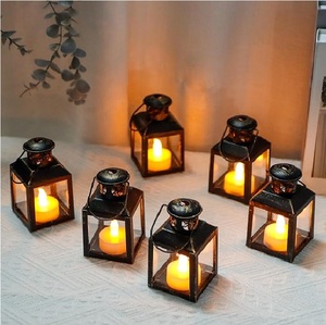 Support de bougie hexagonal en métal noir exclusif pour décoration intérieure, résistant à la chaleur, couleur personnalisable, décoration de la maison - Product Image 4