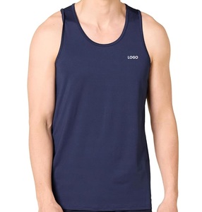 Custom <b>Men</b> Tank Top Plus Size Quick Dry Breathable Knitted Sleeveless Sports <b>Vest</b> Gym Workout Wear - Product Image 3