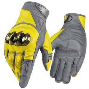 Breathable Goatskin Motorbike Leather <b>Gloves</b> Summer Perforated Biker <b>Gloves</b> <b>Touchscreen</b> USA Europe Wholesale Top - Product Image 2