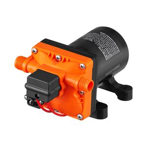 Pompa Acqua a Diaframma Autoadescante 12V DC, Portata 3.5 GPM, Pressione Nominale 55 PSI (Regolabile 40-80 PSI), Pompa Marina 1/2'' MNPT - Product Image 4