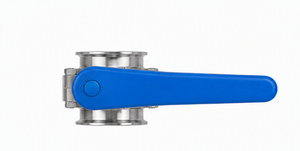 Vanne papillon sanitaire en acier inoxydable de 4 pouces pour le contrôle du débit laitier - Product Image 3