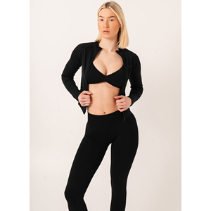 Enhance Reversible Seamless Lightweight Full Zip <b>Skinny</b> Fit Breathable Jacket - Product Image 1