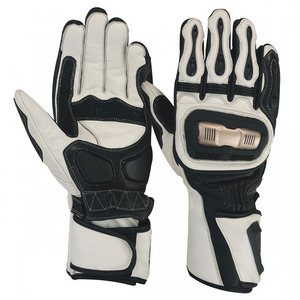 Guantes de Motociclismo de Cuero Vacuno de Alta Calidad, Precio al por Mayor, Guantes de Cuero de la Mejor Calidad, Guantes Tipo Mitón - Product Image 5