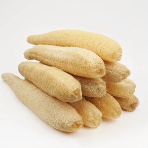 Exfoliant corporel en loofah séché, grande qualité, loofah en maille biodégradable, accessoires de bain - Product Image 5