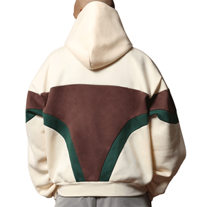 Sweat à capuche en polaire polyester respirant, coupe classique, multicolore, écologique, design tendance, personnalisé, pour homme - Product Image 4