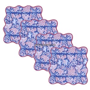 Serviettes festonnées en coton pour dîner, mariage, table décorative, fête, hôtel, restaurant, vente en gros - Product Image 5