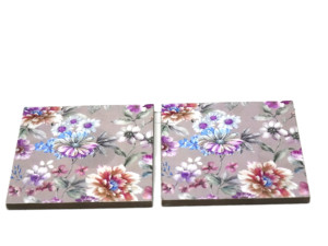 <b>Set</b> Wooden <b>coaster</b> with Holder Customized Print With Meena <b>Coaster</b> Wood <b>Table</b> Top Polished Wedding Dining <b>Table</b> Decor <b>Coaster</b> - Product Image 3