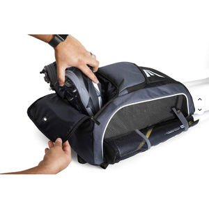 Sac à dos de baseball pliable de haute qualité avec compartiment à chaussures, support pour casque, en microfibre imperméable pour la randonnée et les voyages en extérieur - Product Image 2