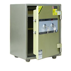 Coffre-fort à 2 clés WELKO S570 Gold - Product Image 1