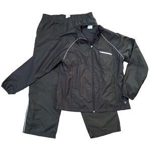 Trajes Personalizados Ligeros de Color Negro con Cremallera Completa, Resistentes al Viento, de Calidad Premium, Servicio OEM ODM, Último Estilo, Nueva Llegada, Trajes con Memoria - Product Image 1