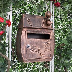 Buzón de Metal Resistente para Correspondencia, Caja de Recepción de Cartas, Gestión de Comunicaciones de Oficina, Seguridad de Documentos Importantes, Duradero y Resistente a la Oxidación - Product Image 4