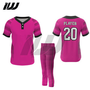 Uniformes de Béisbol y Sóftbol Personalizados para Adultos, Impresos Digitalmente en Poliéster 100%, Transpirables, Manga Corta, con Número de Equipo, Conjunto de Camisetas 2026 - Product Image 2