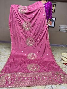 Dupatta de Seda Crepé Rangoli con Patrón de Peces Decorativo en Ambos Lados, Colección Étnica Especial de NRI Boutique - Product Image 5