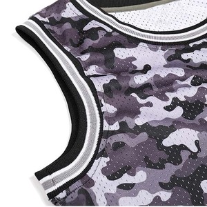 Custom Wholesale Basketball Vest Sport Sublimation Print Tank Top <b>Mesh</b> Training Mens Singlets Basketball Jersey - Product Image 4