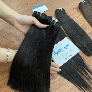 Extensiones de Cabello Virgen Vietnamita Remy Premium, Liso Natural, Alta Calidad, Sin Desprendimiento - Product Image 3