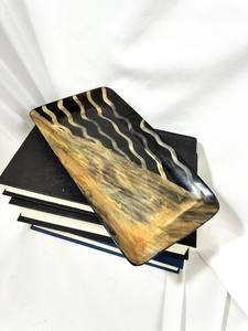 Bandeja de Cuerno de Búfalo de Diseño Antiguo para Servir Alimentos y Frutas, Bandeja Rectangular de Cuerno para Fiestas, Hogar y Cocina - Product Image 6