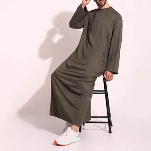 Tendances 2026 : Jubba islamique pour hommes, haute qualité, anti-rétrécissement, manches longues, service OEM personnalisé, thobe / thawb - Product Image 5