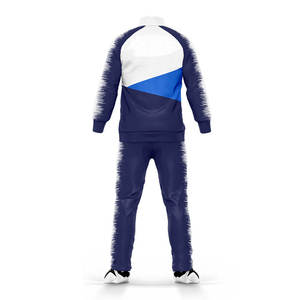 New Arrival Sporty Tracksuit Full Sleeve <b>Zipper</b> Design With Side Pockets Quick Dry Street Wear <b>Top</b> Selling Tracksuit For Unisex - Product Image 2