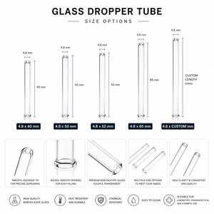 Tube à essai G012-22-65-C 25x200 mm. Tube à essai en verre de qualité supérieure, résistant à la chaleur, en verre borosilicate pour laboratoire et industrie cosmétique - Product Image 4
